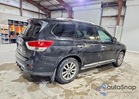 2015 Nissan Pathfinder Sl из США, поврежденный, VIN 5N1AR2MM3FC603434